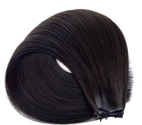 Courtney — Darkest Brown (2) hair extension weft