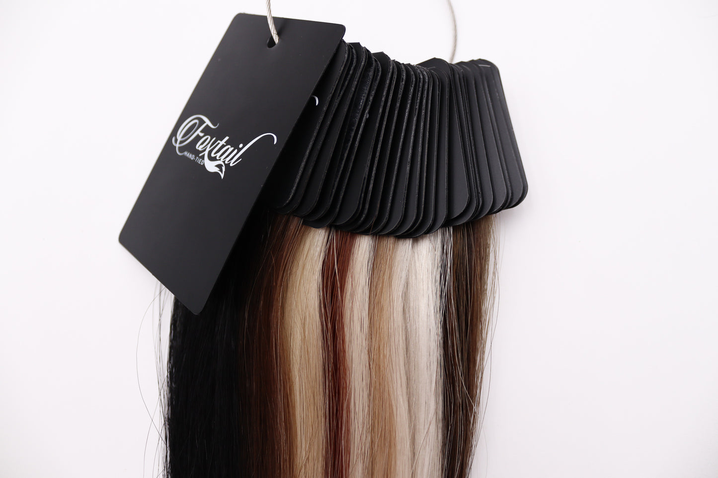 Color Sample Ring – Foxtail Hand Tied Hair Extensions